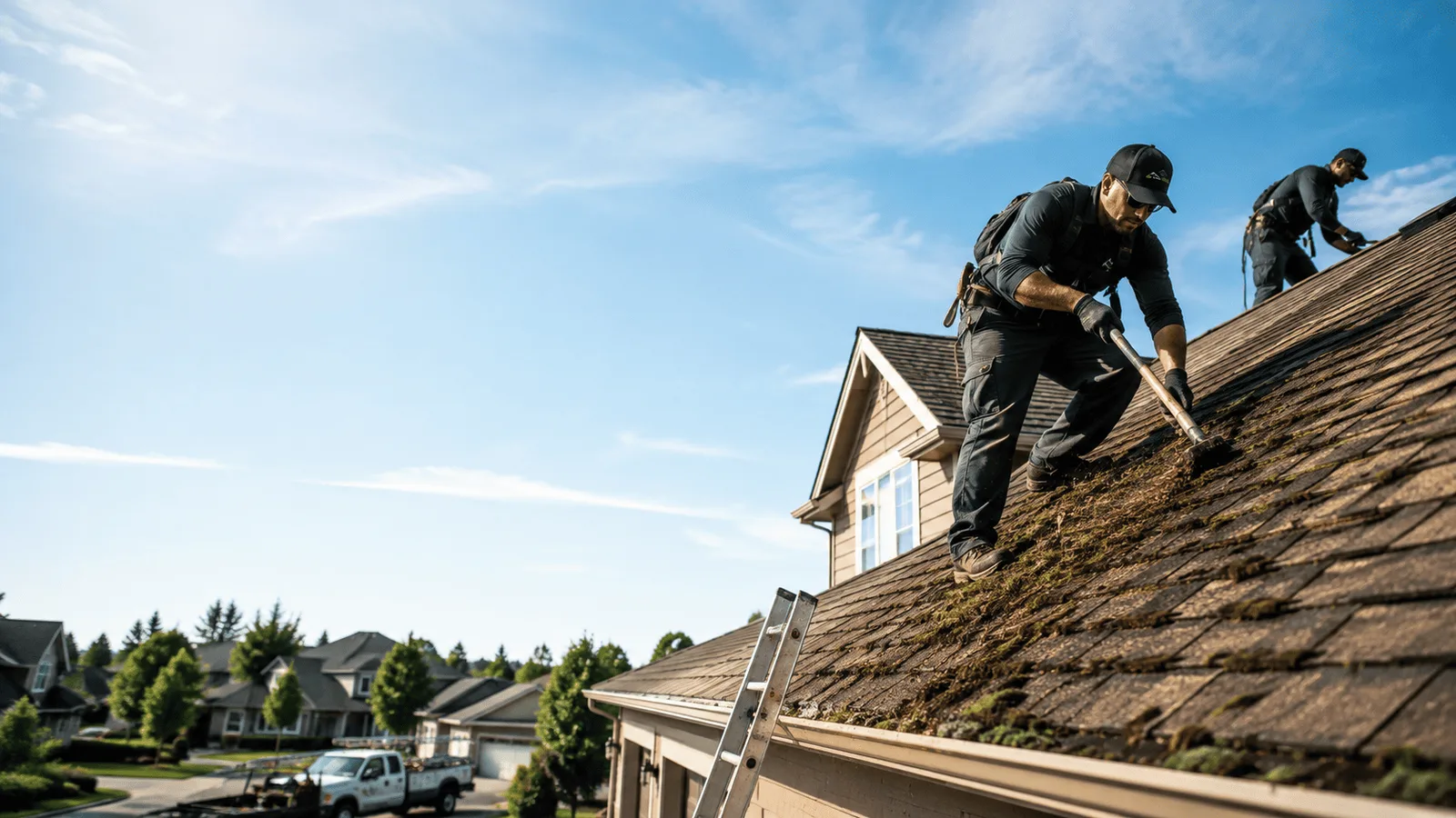 Roof Moss Removal in Chamberlain, SD near me